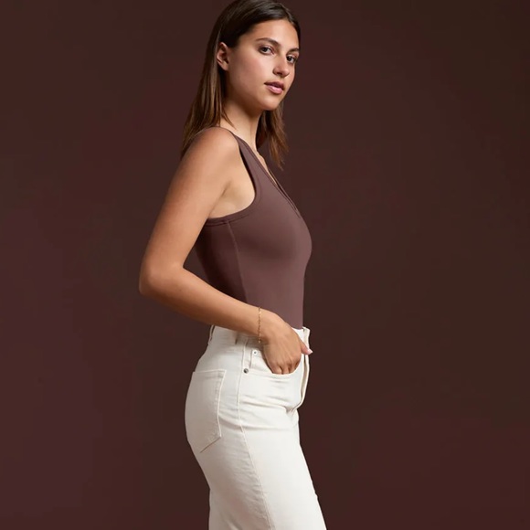 Nuuds scoop neck bodysuit size M - Picture 5 of 5